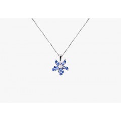 Pendant L’essentielle SM WG Diamond Sapphire